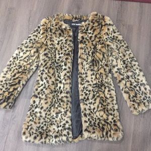 Steve Madden Cheetah Coat